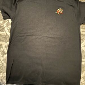 Riot Society Black Tee with Dragon Graphic
